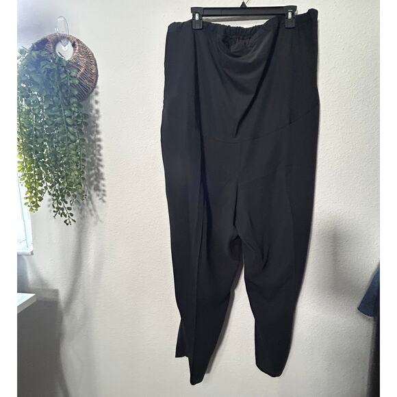 NEW J.Crew Maternity Jamie Classic Dress Pant Black Normcore Minimalist Curvy 22 - Picture 6 of 10